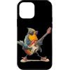 Rocking Robin Bird Outfit Custodia per iPhone 12 mini Impressionante Robin Bird con chitarra elettrica per ragazzi e ragazze