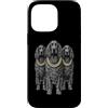 Cool 3 Hip Hop Trio Street Gold Chain Fu Custodia per iPhone 14 Pro Max Irish Setter Dog Rap Old School Retro Streetwear anni '80 '90