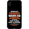 Funny Multiple Sclerosis Tees Custodia per iPhone XS Max MS Warrior Consapevolezza Sclerosi Multipla