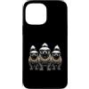 Cool 3 Hip Hop Trio Street Gold Chain Fu Custodia per iPhone 13 Pro Max Honey Badger Ratel Rap Old School, abbigliamento da strada retrò anni '80 e '90