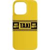 CAB DRIVER TAXI FUN COSTUME APPAREL Custodia per iPhone 14 Pro Max TAXI OFF DUTY SEGNO GIALLO TAXI CAB COSTUME