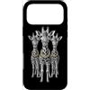 Cool 3 Hip Hop Trio Street Gold Chain Fu Custodia per iPhone 17 Pro Max Giraffe Rap Old School Retro Streetwear anni '80 '90 Tre