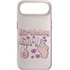 Girls Birthday Korean Kids K Pop Fan K-P Custodia per iPhone Air Compleanno Ragazza 6 Anni 6 Coreano Pop Love K-Pop