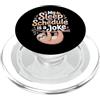 Pensieri irrequieti notturni My Sleep Schedule Is A Joke Notturno stanco - PopSockets PopGrip per MagSafe