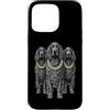 Cool 3 Hip Hop Trio Street Gold Chain Fu Custodia per iPhone 15 Pro Max Irish Setter Dog Rap Old School Retro Streetwear anni '80 '90