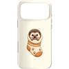 Paws In Socks Studio Custodia per iPhone 17 Pro Max Simpatico riccio in un comodo calzino da bambino Hedgie Mom Cutecore