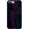 Computer Circuit Board Tech Graphic Nerd Custodia per iPhone 7 Plus/8 Plus Intelligenza Artificiale Hardware Microchip Tech Appassionato