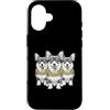 Cool 3 Hip Hop Trio Street Gold Chain Fu Custodia per iPhone 16 Corgi Dog Rap Old School Retro Streetwear anni '80 '90 Tre