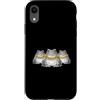 Cool 3 Hip Hop Trio Street Gold Chain Fu Custodia per iPhone XR Rana Rospo Anfibio Rap Old School Retro Streetwear 80s 90s