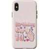 Girls Birthday Korean Kids K Pop Fan K-P Custodia per iPhone X/XS Compleanno Ragazza 10 Anni 10 Korean Pop Love K-Pop