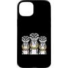 Cool 3 Hip Hop Trio Street Gold Chain Fu Custodia per iPhone 15 Plus Palla Pitone Serpente Rap Old School Retro Streetwear 80s 90s