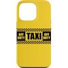 CAB DRIVER TAXI FUN COSTUME APPAREL Custodia per iPhone 13 Pro TAXI OFF DUTY SEGNO GIALLO TAXI CAB COSTUME