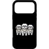 Cool 3 Hip Hop Trio Street Gold Chain Fu Custodia per iPhone 17 Pro Max Shih Tzu Dog Rap Old School Retro Streetwear anni '80 '90 Tre
