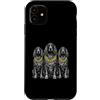 Cool 3 Hip Hop Trio Street Gold Chain Fu Custodia per iPhone 11 Irish Setter Dog Rap Old School Retro Streetwear anni '80 '90
