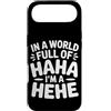Ride eccentrico umore unico Custodia per iPhone Air In A World Full Of Haha I'm A Hehe Quirky Pun Laughs |-