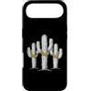 Cool 3 Hip Hop Trio Street Gold Chain Fu Custodia per iPhone Air Cactus Dessert Rap Old School Retro Streetwear 80s 90s Tre
