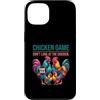 400 - 500 Adult Chicken Costume Funny Ap Custodia per iPhone 13 Gioco di pollo Non guardare il pollo divertente scherzo costume