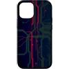Computer Circuit Board Tech Graphic Nerd Custodia per iPhone 12/12 Pro Intelligenza Artificiale Hardware Microchip Tech Appassionato