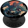 Dragon Rider Outfit Nice Fantasy Dragon Rider Costume per adulti e bambini PopSockets PopGrip Adesivo