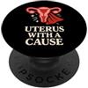 Flow Pride Collective Feminist Wellness Orgoglio mestruale Normalizza i periodi Potere dei diritti riproduttivi PopSockets PopGrip Adesivo