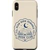 Bookworm Reading Fantasy Romance Book Custodia per iPhone XS Max Lettura del lettore di romanzi del club del libro romantico a combustione lenta
