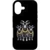 Cool 3 Hip Hop Trio Street Gold Chain Fu Custodia per iPhone 17 Goat Rap Old School Retro Streetwear anni '80 '90 Tre