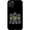 Cool 3 Hip Hop Trio Street Gold Chain Fu Custodia per iPhone 11 Pro Max Irish Setter Dog Rap Old School Retro Streetwear anni '80 '90