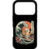 Tropical Tile Fun Custodia per iPhone 17 Pro Mahjong Time Capybara Surf Retro Wave Tramonto