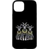 Cool 3 Hip Hop Trio Street Gold Chain Fu Custodia per iPhone 15 Plus Goat Rap Old School Retro Streetwear anni '80 '90 Tre