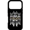 Cool 3 Hip Hop Trio Street Gold Chain Fu Custodia per iPhone 17 Pro Miniatura Schnauzer Rap Old School Retro Streetwear 80s 90s