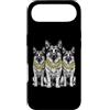 Cool 3 Hip Hop Trio Street Gold Chain Fu Custodia per iPhone Air Pastore Tedesco Rap Old School Retro Streetwear 80s 90s