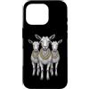 Cool 3 Hip Hop Trio Street Gold Chain Fu Custodia per iPhone 16 Pro Goat Rap Old School Retro Streetwear anni '80 '90 Tre