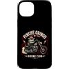 Desert Lizard Riding Co Custodia per iPhone 15 Plus Divertente Pinche Cowboy Gringo Equitazione Club Moto Lucertola