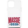 Massie 2028 Election Vote Apparel 28 Custodia per iPhone 12 Pro Max Massie 2028 Election Thomas Massie For President Vote
