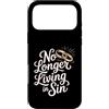 Citazioni di umorismo religioso Custodia per iPhone 17 Pro Max No Longer Living In Sin Matrimonio Sposi -