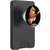 Rocking Robin Bird Outfit Grumpy Robin Bird con chitarra elettrica per gli amanti delle piume PopSockets PopWallet per MagSafe