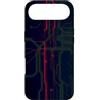 Computer Circuit Board Tech Graphic Nerd Custodia per iPhone Air Intelligenza Artificiale Hardware Microchip Tech Appassionato