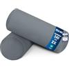 Utopia Bedding Set di 2 Cuscino Cilindrico, 15 x 40 cm Cuscini Bolster, Cuscino Lombare (Grigio)