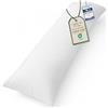 Utopia Bedding Cuscino per Dormire laterale 40x145 cm, Cuscino Lungo Per Gravidanza e Sostenere la Maternità, Cuscini Corpo (Bianco)