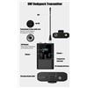 Microfonico Wireless con Doppio Microfono e Modello Pickup Cardioide