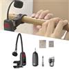 UHF Wireless Instruments Microphone Microfono wireless UHF a lungo raggio per strumenti flauto Dizi e Hulusi
