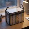Organizzatore Box Trasparente Rettangolare Porta Libri Rinforzata per