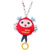 Fehn 055092 - Carillon a forma di gufo COLOR Friends - Peluche e aiuto per addormentarsi con una bella melodia Träumerei calma in ogni situazione - per neonati e bambini a partire da 0 mesi