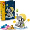 Cartemagic LEGO Iconic 40814 Baby Elefantino tra le Stelle, Kit di Modellismo per Adulti, Figura di Animale e Accessori, Regalo Neogenitori - 40814