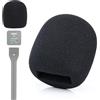 SUNMON Spugna Microfono - Copri Microfono Compatibile con Microfono Rode Wireless Go 2 Filtro Pop, Copertura Microfono, Antirumore, Filtro Pop per Il Microfono Wireless Go 1/2/Pro
