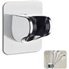 Esteopt Shower Holder No Drilling, Adhesive Angle Adjustable Shower Holder, Wall Mounted Hand Shower Holder No Drilling (1 pezzo, Chrome)