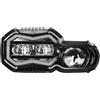 Btnuahq Fanale Anteriore Faro Per BMW F650 700 800 GS F800GS ADV 2008-2018 E24 E-Mark Approvato Gruppo Faro LED Per Moto Da 110 W Fari Anteriori Moto
