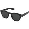 Saint Laurent SL 746 001 | Occhiali da Sole Graduati o Non Graduati | Prova Online | Unisex | Plastica | Quadrati | Nero | Adrialenti