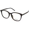 Saint Laurent SL 724/F 002 | Occhiali da Vista Graduati | Prova Online | Plastica | Quadrati | Marrone, Havana | Adrialenti