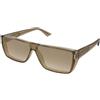 Saint Laurent SL 757 003 | Occhiali da Sole Graduati o Non Graduati | Prova Online | Unisex | Plastica | Quadrati | Giallo, Trasparente | Adrialenti